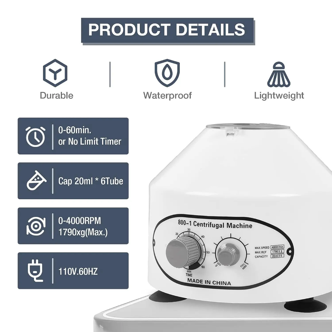 Φυγόκεντρος Labmed 6 θέσεων 800-1 - Image 3
