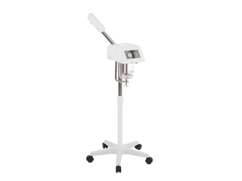 Επαγγελματικό βαπέρ αισθητικής Clear F-800A με λειτουργία όζοντος. Καθαρίζει σε βάθος, απολυμαίνει και ενυδατώνει το δέρμα. Ιδανικό για ινστιτούτα, spa & αισθητικούς.