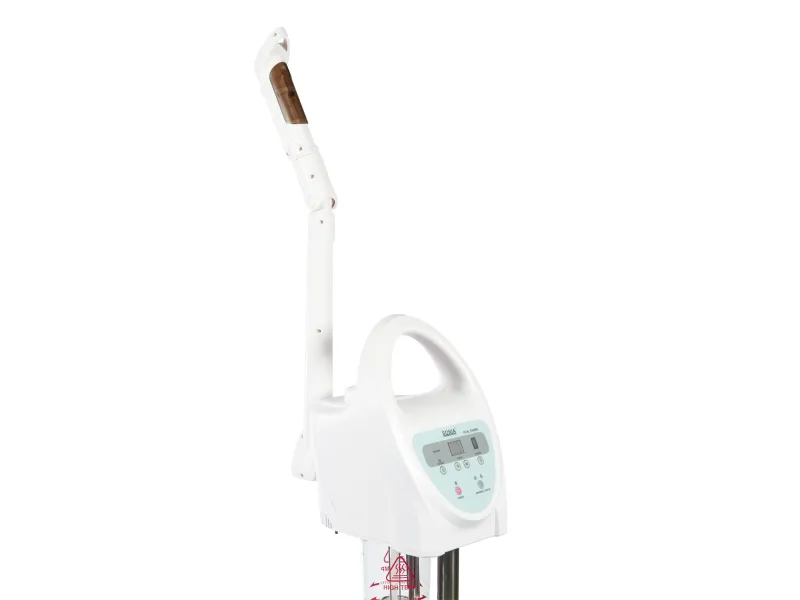 Βαπέρ αισθητικής SONIA H1107 με ψηφιακό χειρισμό και όζον. Επαγγελματική συσκευή ατμού προσώπου για βαθύ καθαρισμό, αποτοξίνωση και προετοιμασία του δέρματος. Ιδανικό για spa και αισθητικούς.