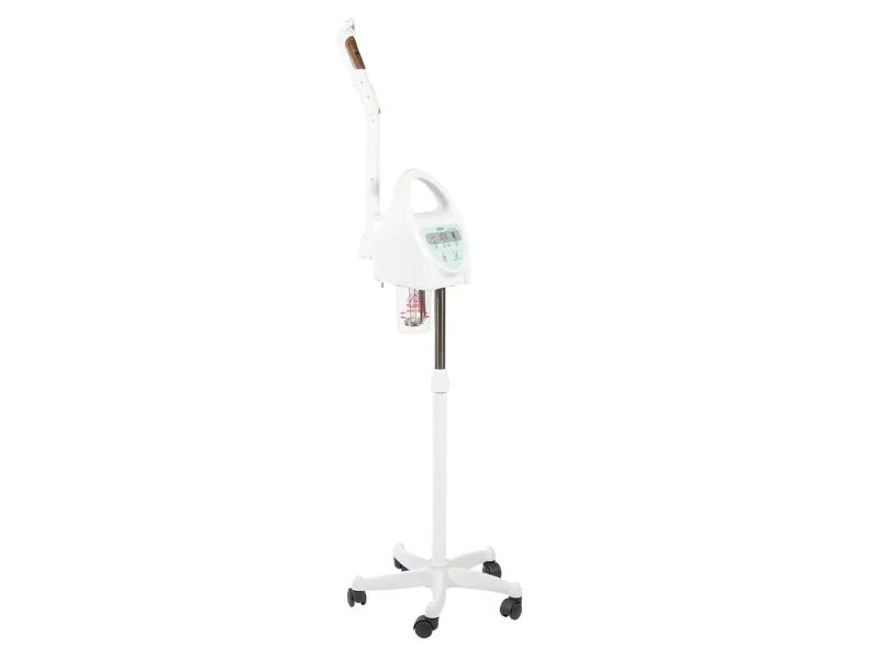 Βαπέρ αισθητικής SONIA H1107 με ψηφιακό χειρισμό και όζον. Επαγγελματική συσκευή ατμού προσώπου για βαθύ καθαρισμό, αποτοξίνωση και προετοιμασία του δέρματος. Ιδανικό για spa και αισθητικούς.